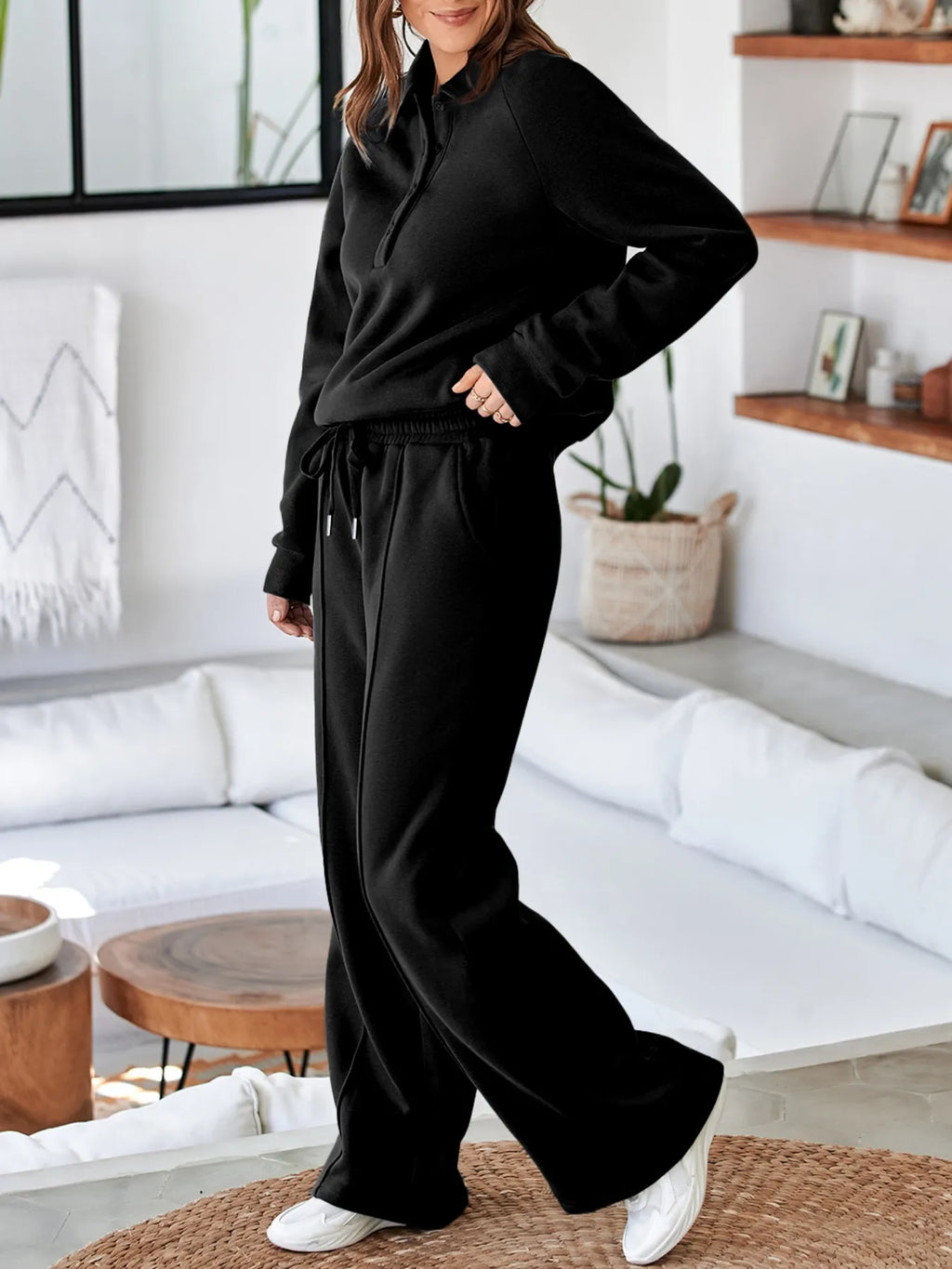 Collared Sweatshirt Set — view 25