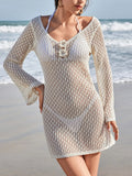 Backless Crochet Beach Dress