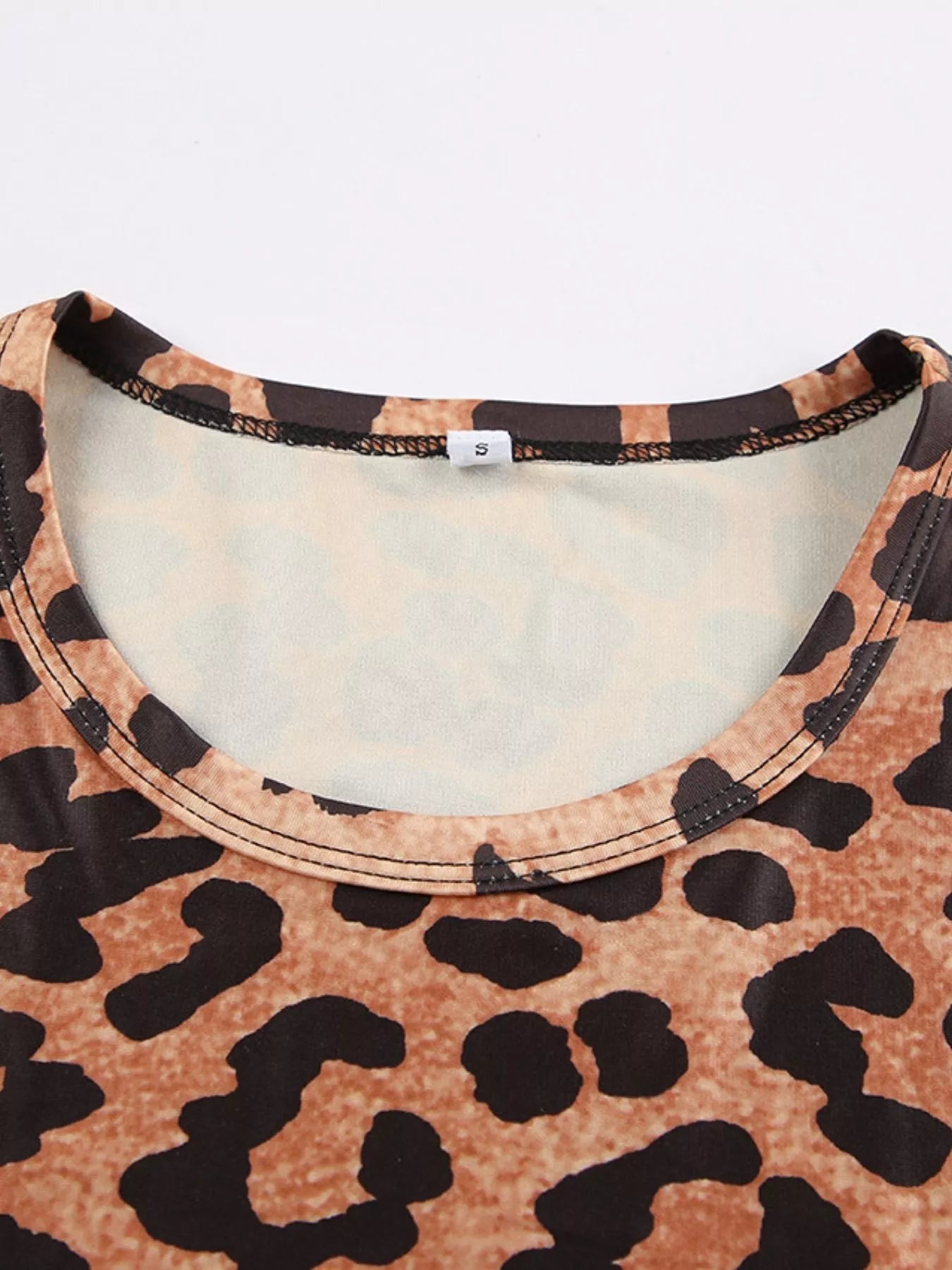Leopard Long Sleeve Bodysuit — view 8