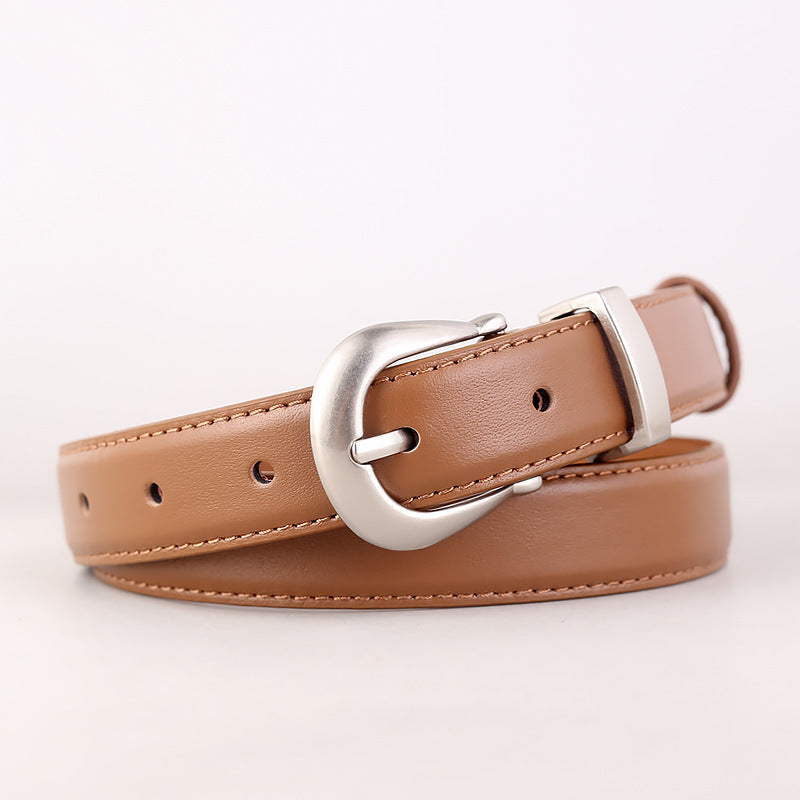 Classic Silver Buckle Belt — view 5