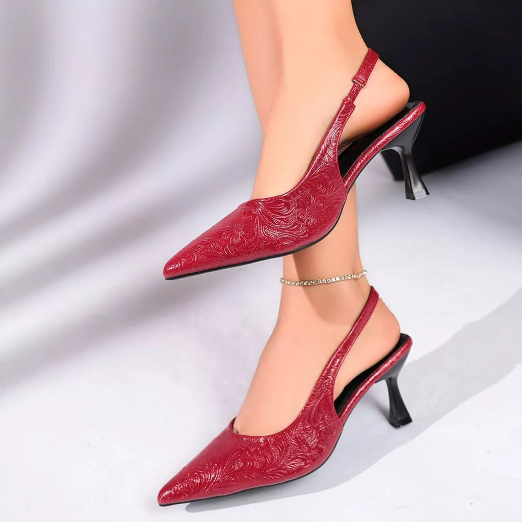 Point Toe Slingback Pumps — view 6