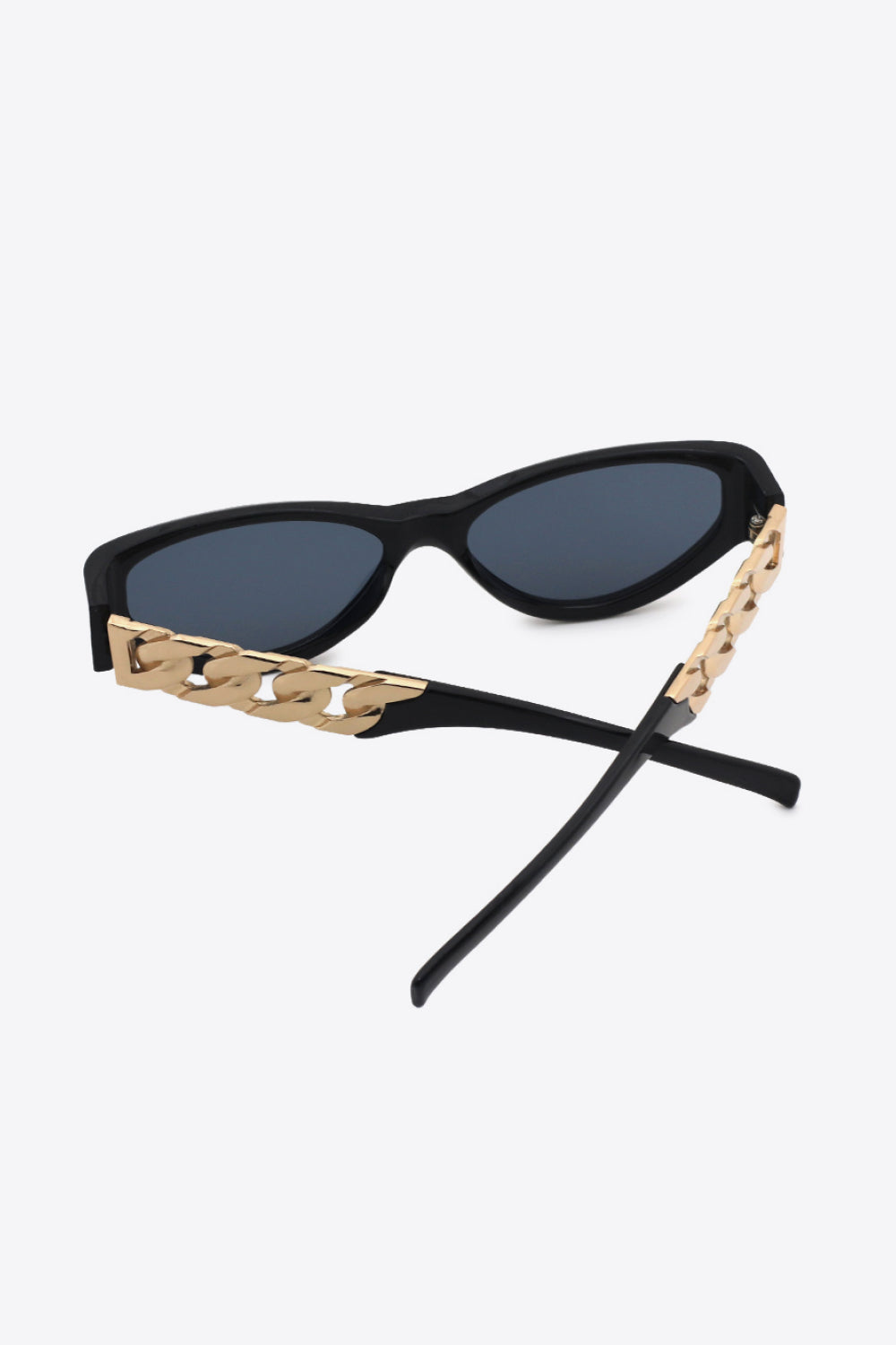 Chain Temple Cat-Eye Sunglasses — view 15