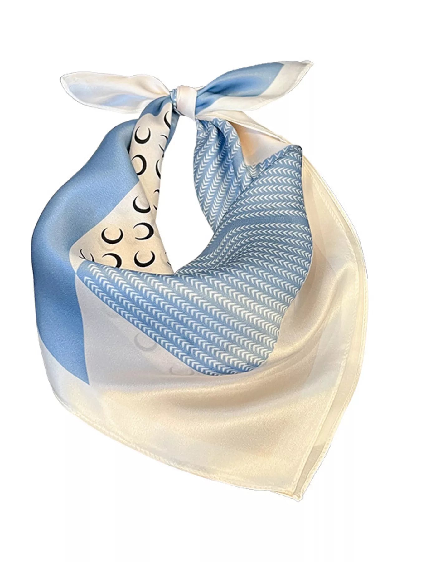 Printed Silk Scarf — view 7