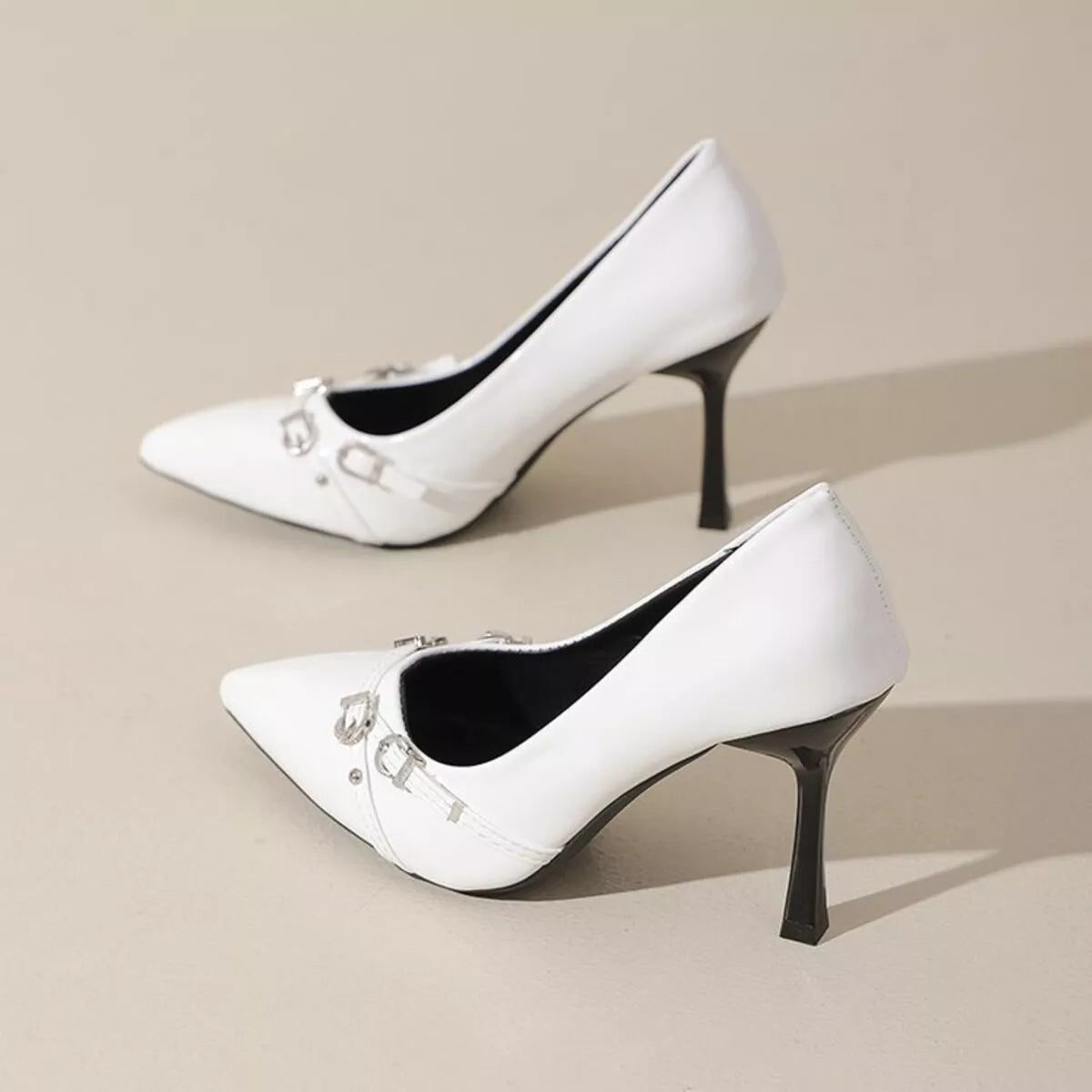 Point Toe High Heels Pumps — view 17