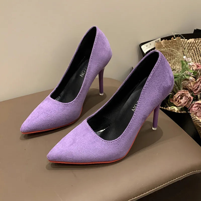 Point Toe Stiletto Pumps — view 5