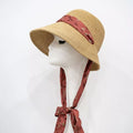 Floral Ribbon Sun Hat