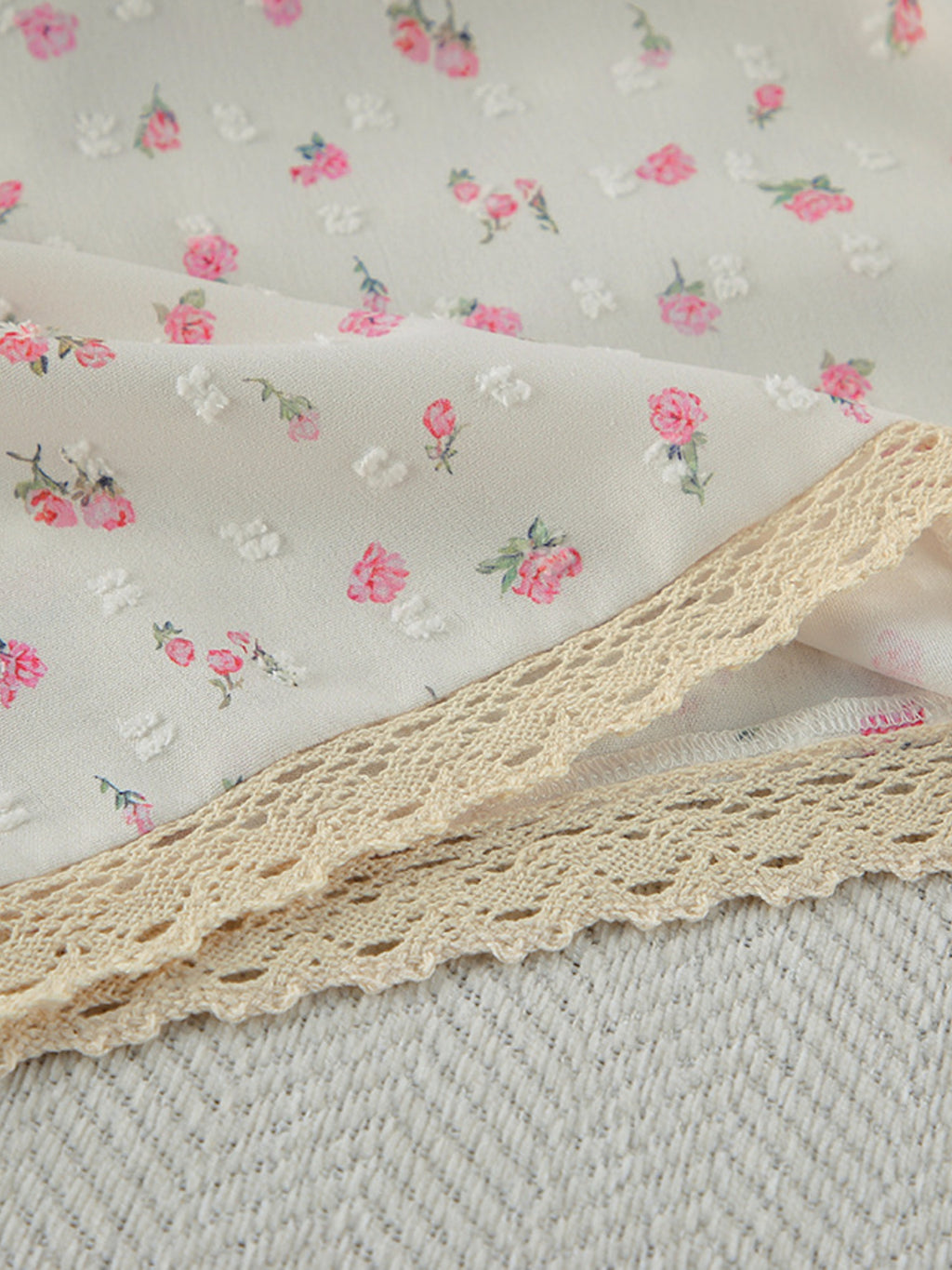 Floral Lace Cami & Shorts Set — view 13