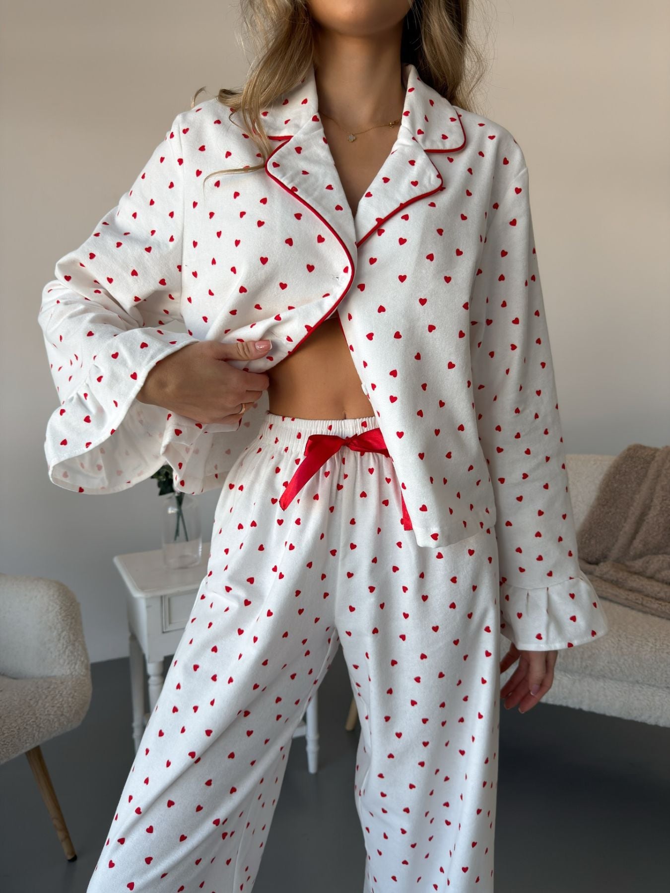 Heart Print Lounge Set — view 3