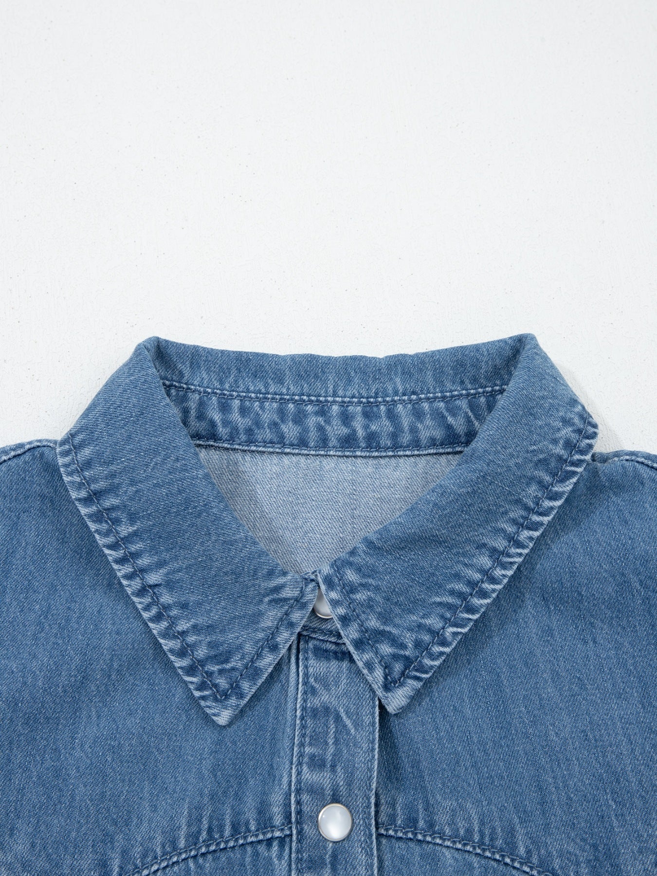 Ruffled Short Sleeve Shirt — view 5