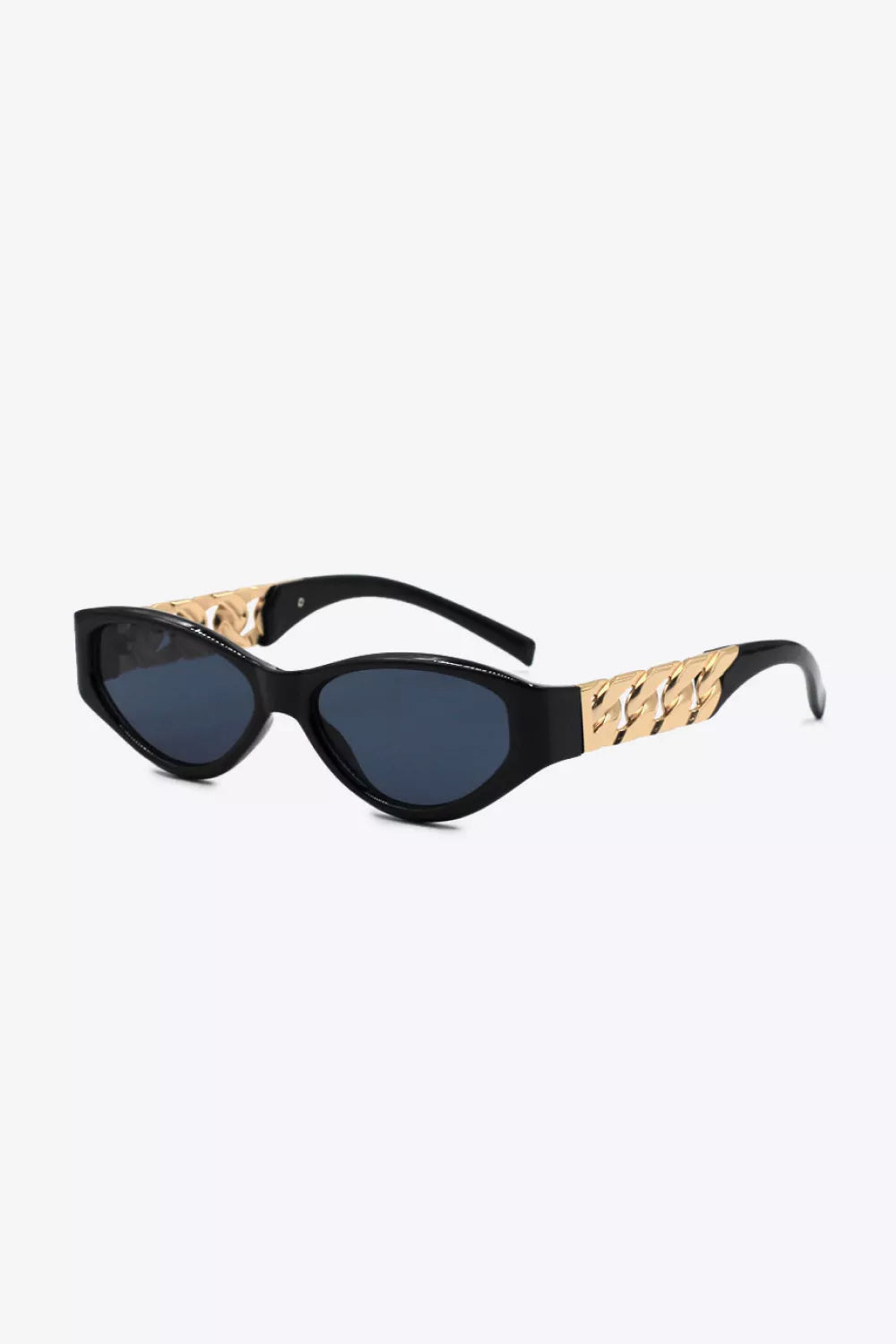 Chain Temple Cat-Eye Sunglasses — view 13