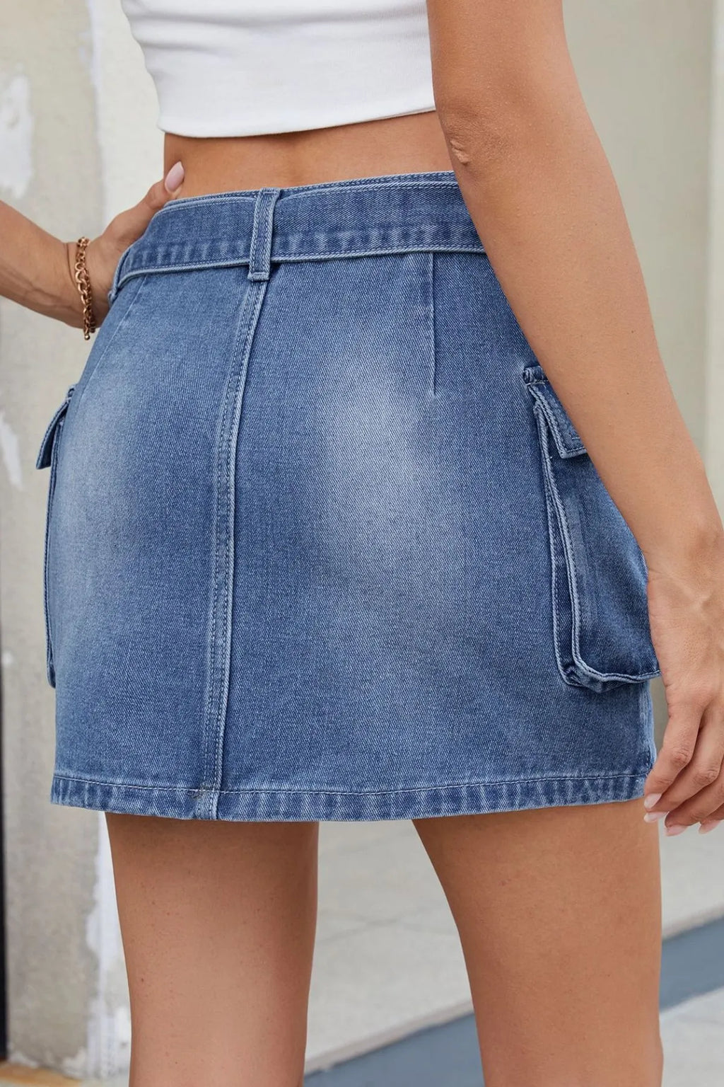 Criss-Cross Mini Skirt — view 2
