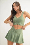 Ruched Active Tank