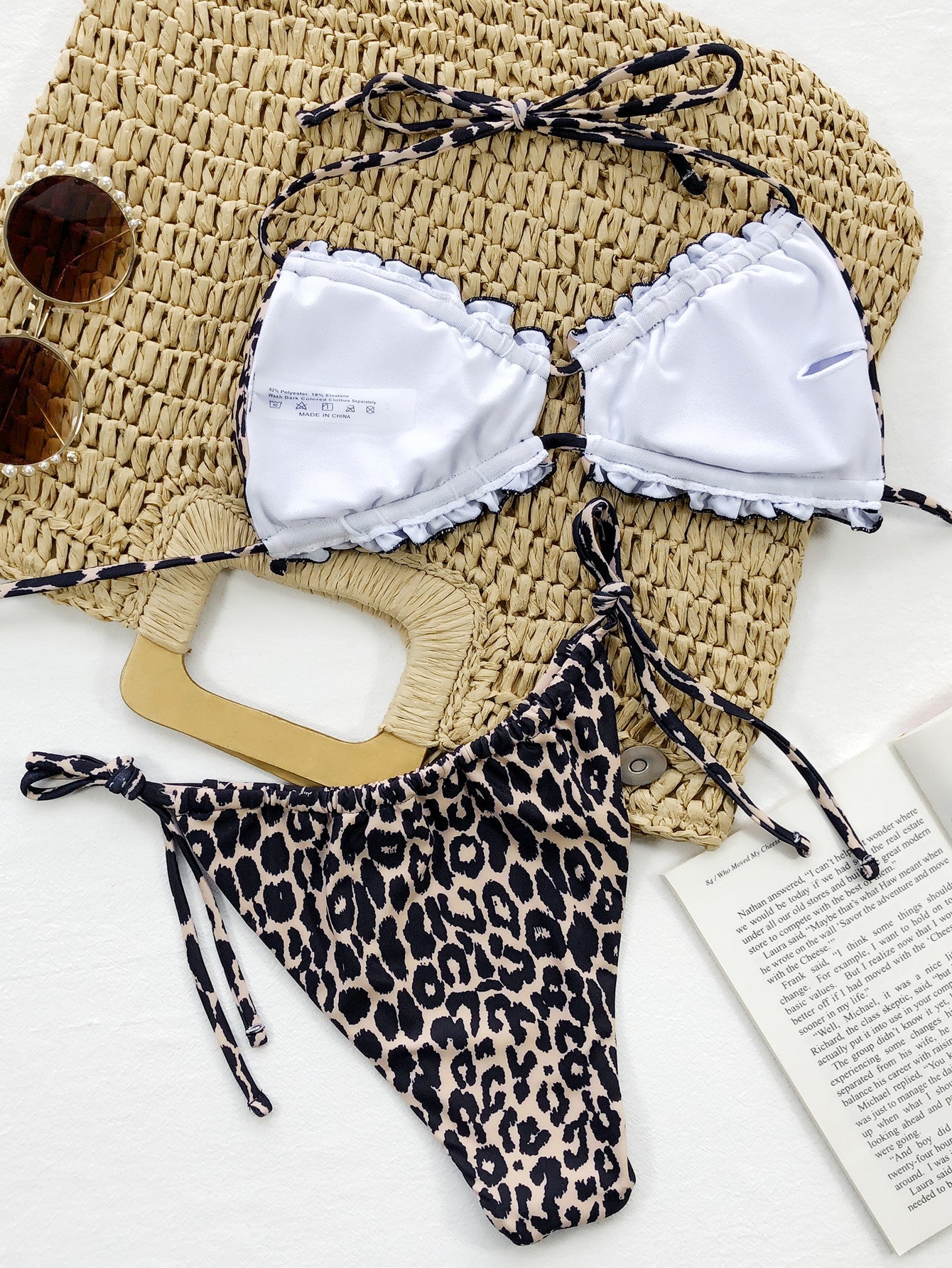 Frill Halter Bikini — view 5
