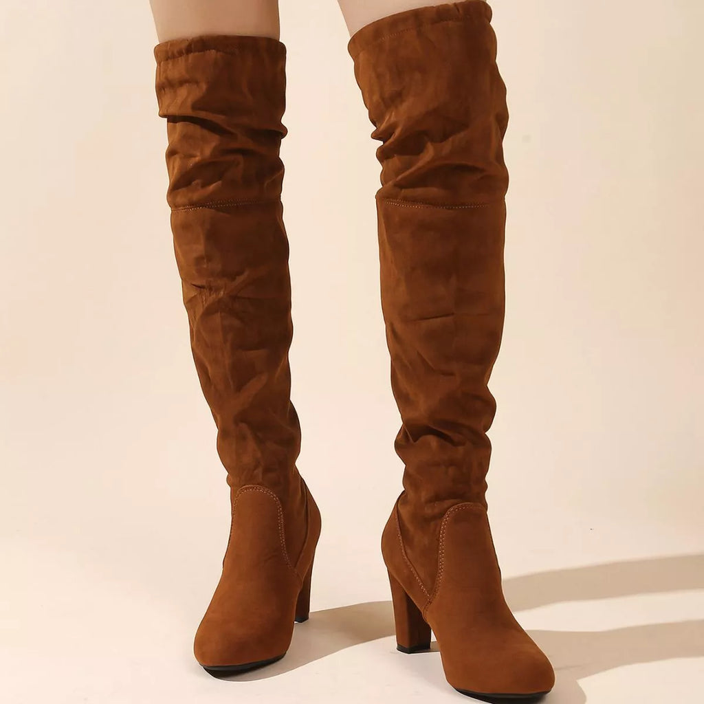 Over-the-Knee High Heel Boots — view 16