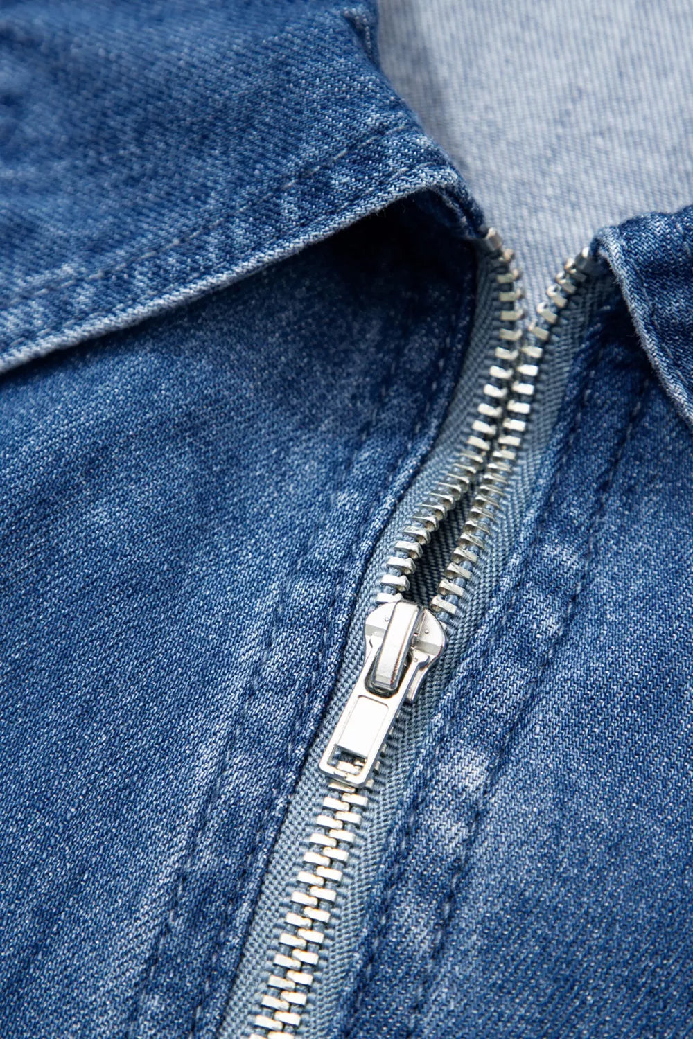 Zip-Up Shift Mini Dress — view 8