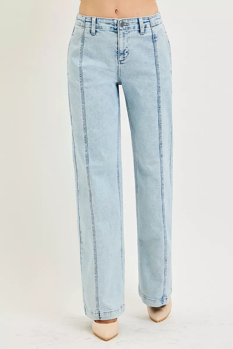 Slouchy Wide Leg Jeans — view 5