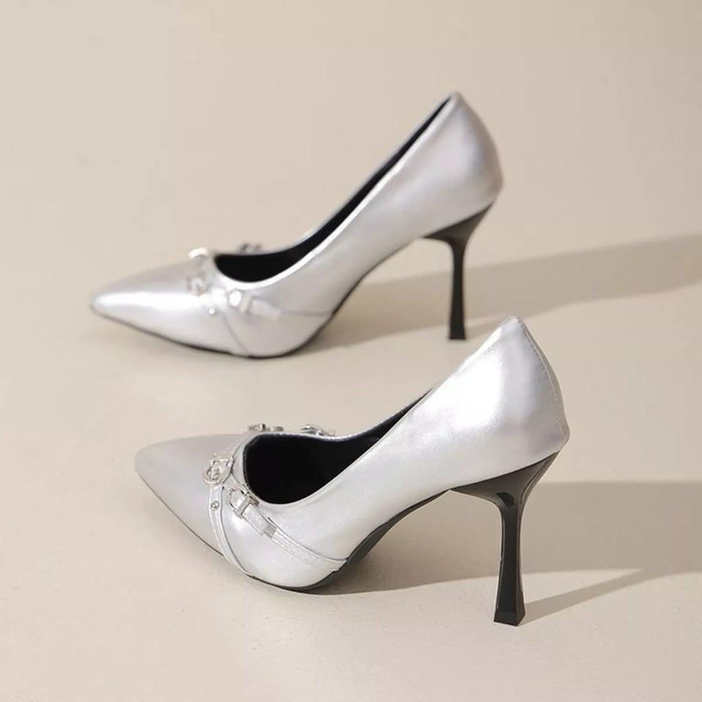 Point Toe High Heels Pumps — view 10
