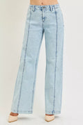 Slouchy Wide Leg Jeans