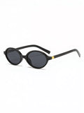 Oval Frame Sunglasses