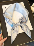 Floral Silk Scarf
