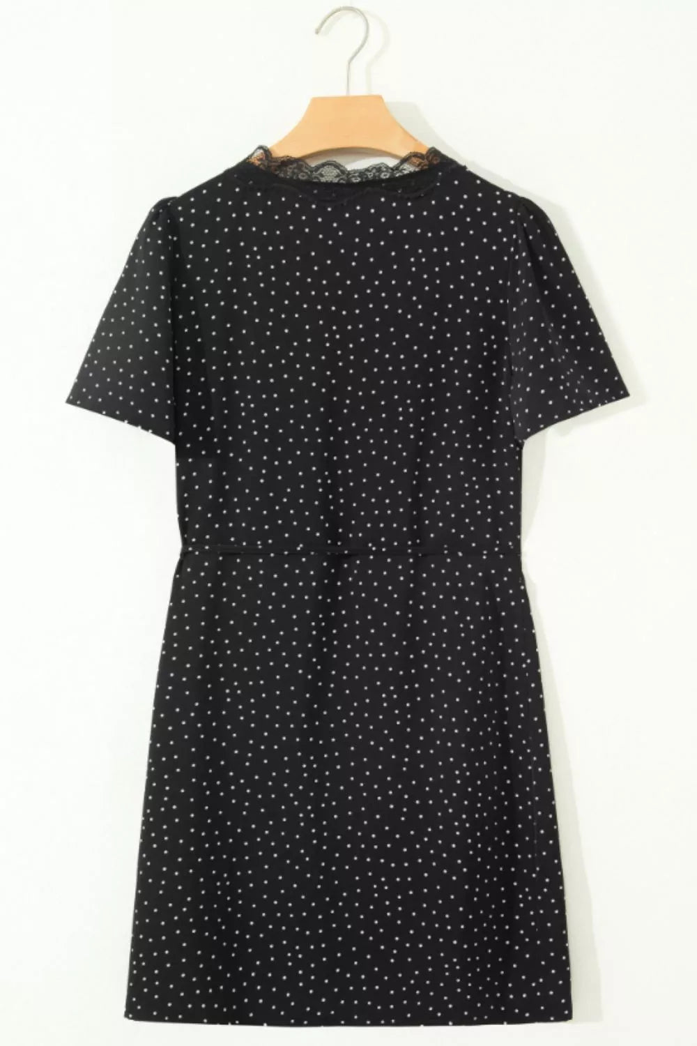 Polka Dot Wrap Dress — view 7