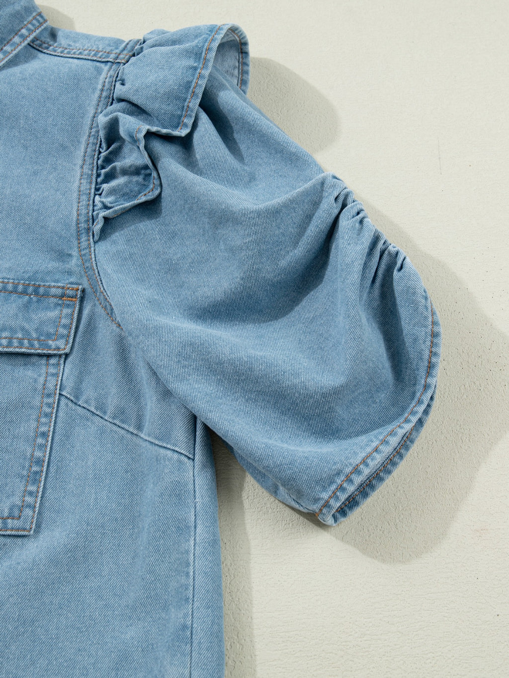 Ruffled Button-Down Shirt — view 9