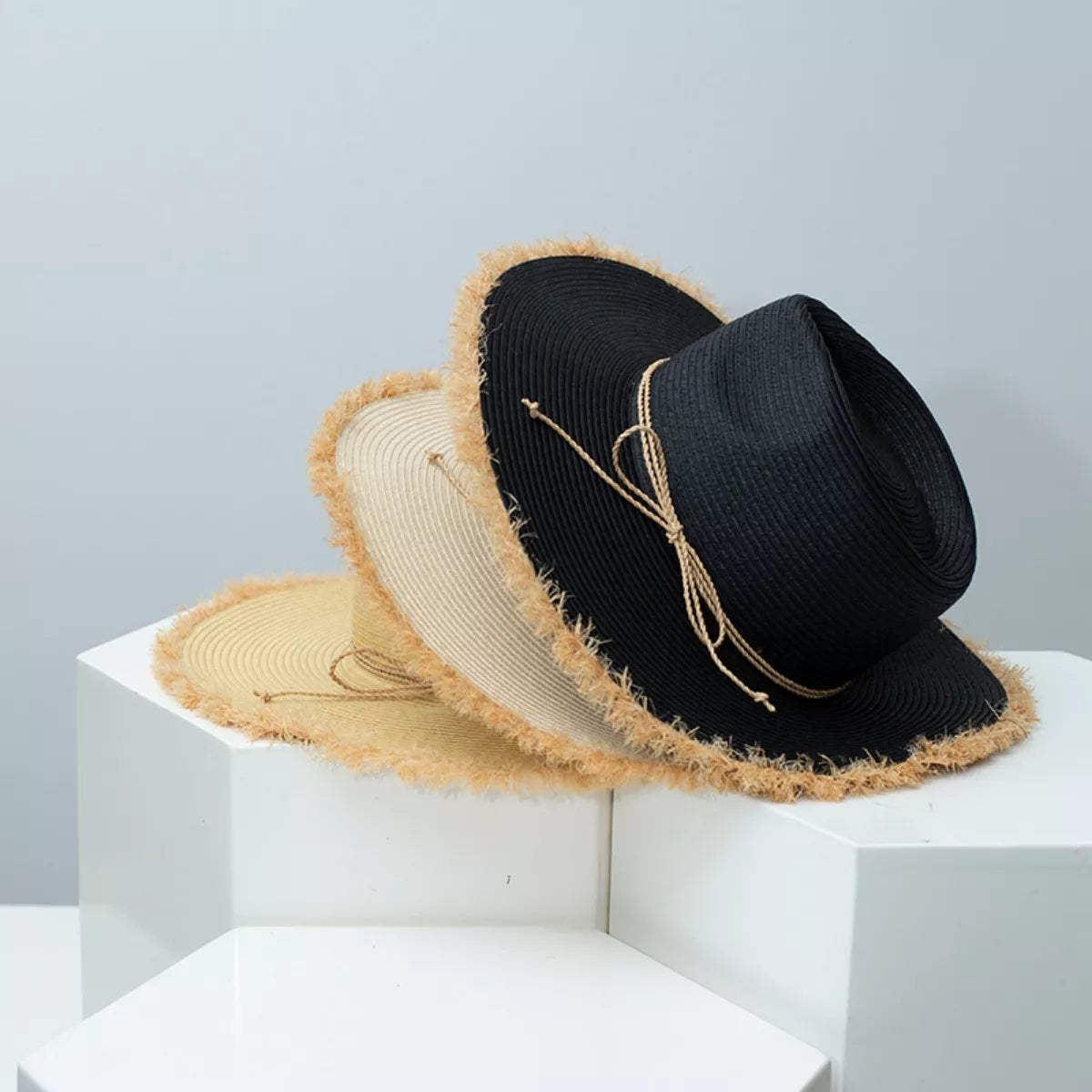 Frayed Brim Hat