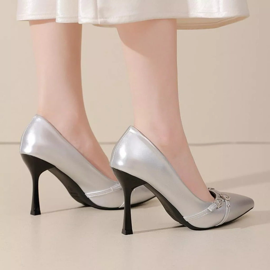 Point Toe High Heels Pumps — view 12