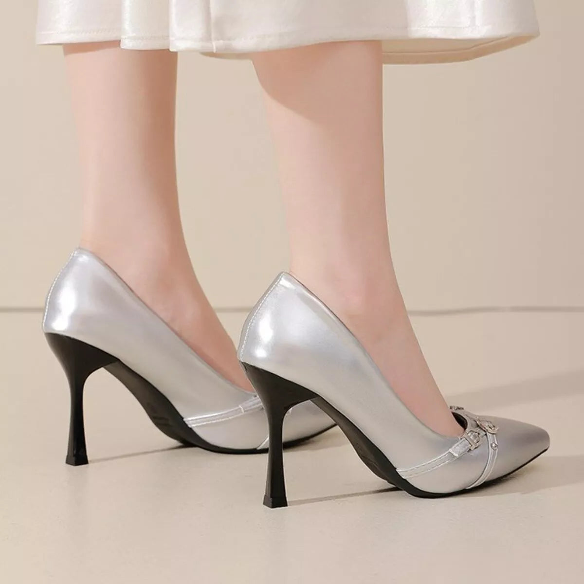 Point Toe High Heels Pumps — view 12