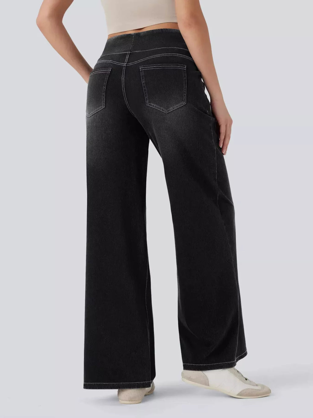 High Waist Wide Leg Denim — view 3