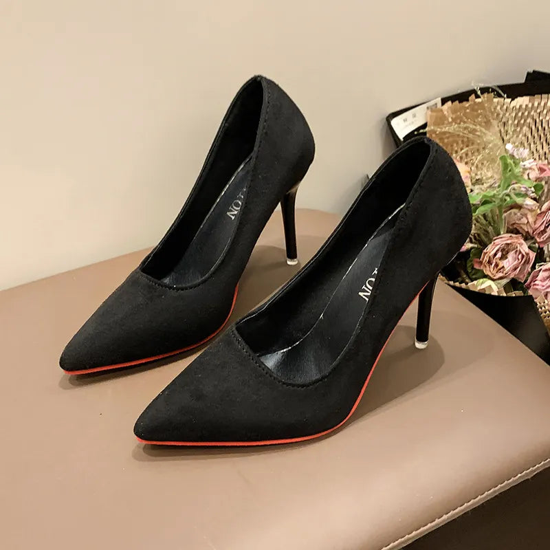 Point Toe Stiletto Pumps — view 2