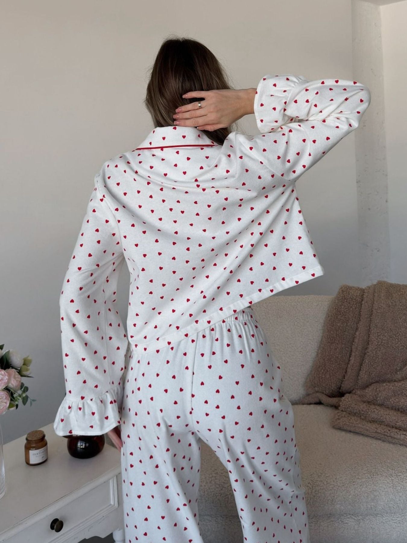 Heart Print Lounge Set — view 5