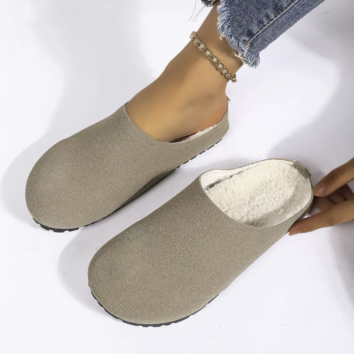 Round Toe Flats Slippers — view 10