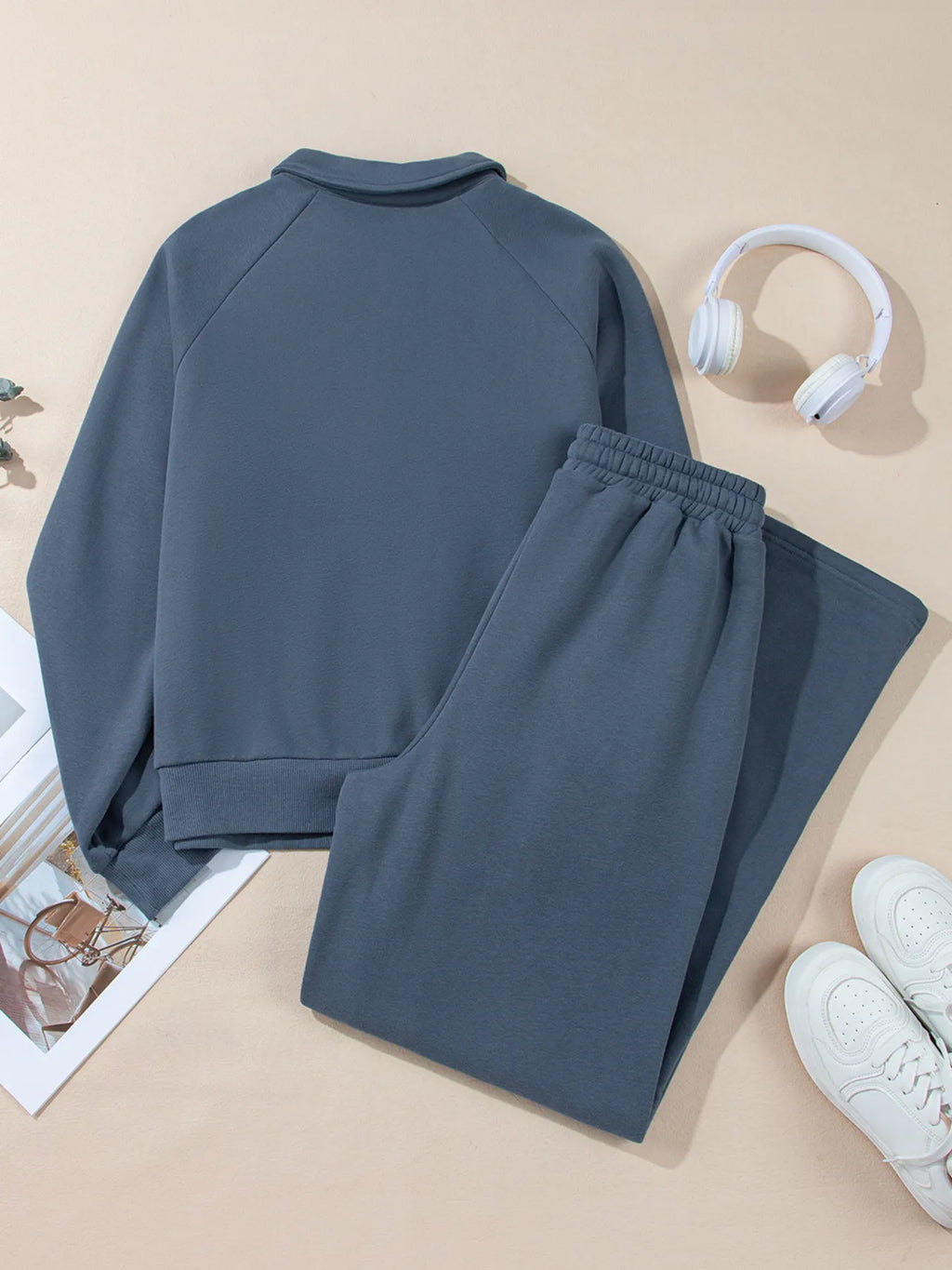 Collared Sweatshirt Set — view 20