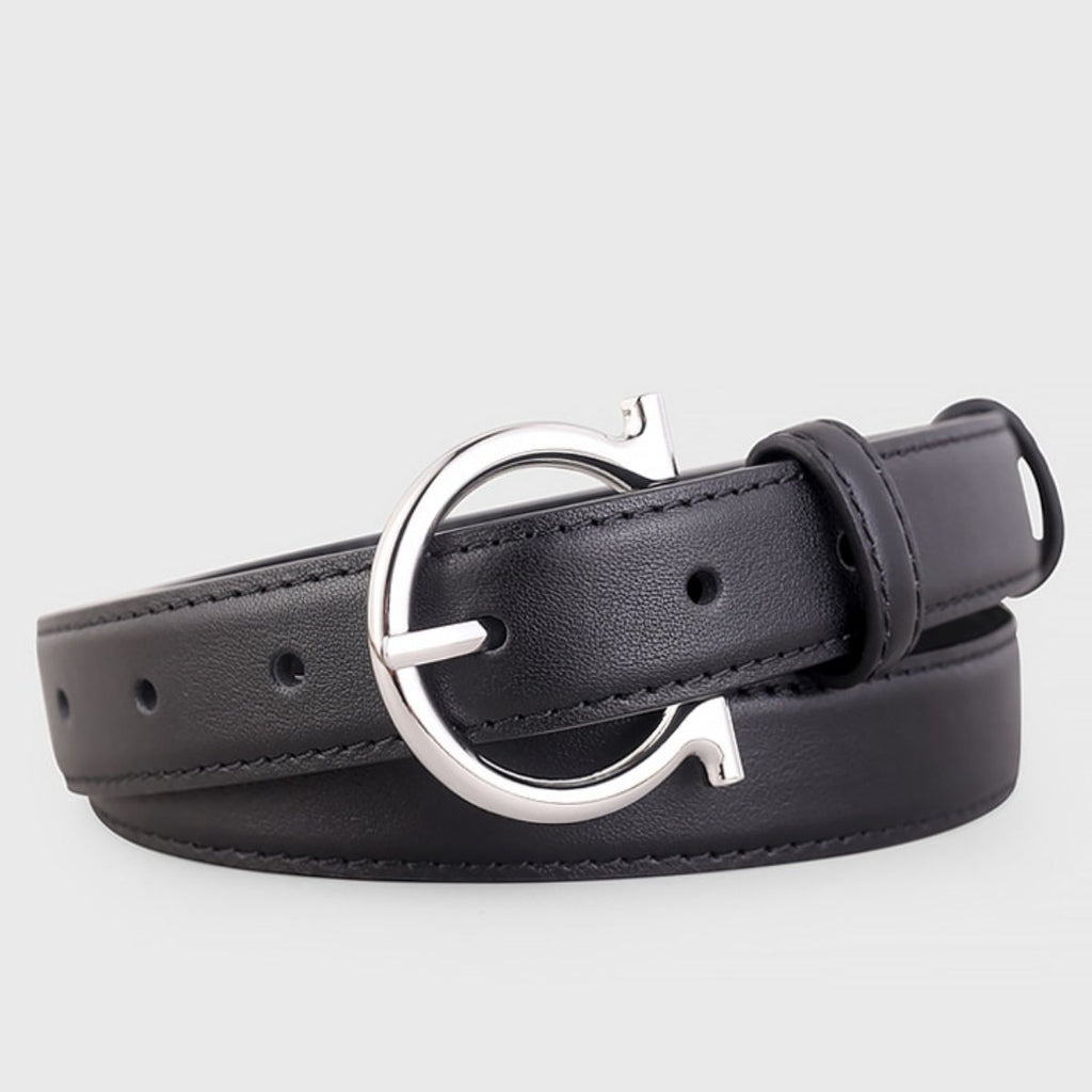 Buckle Leather Belt — view 3