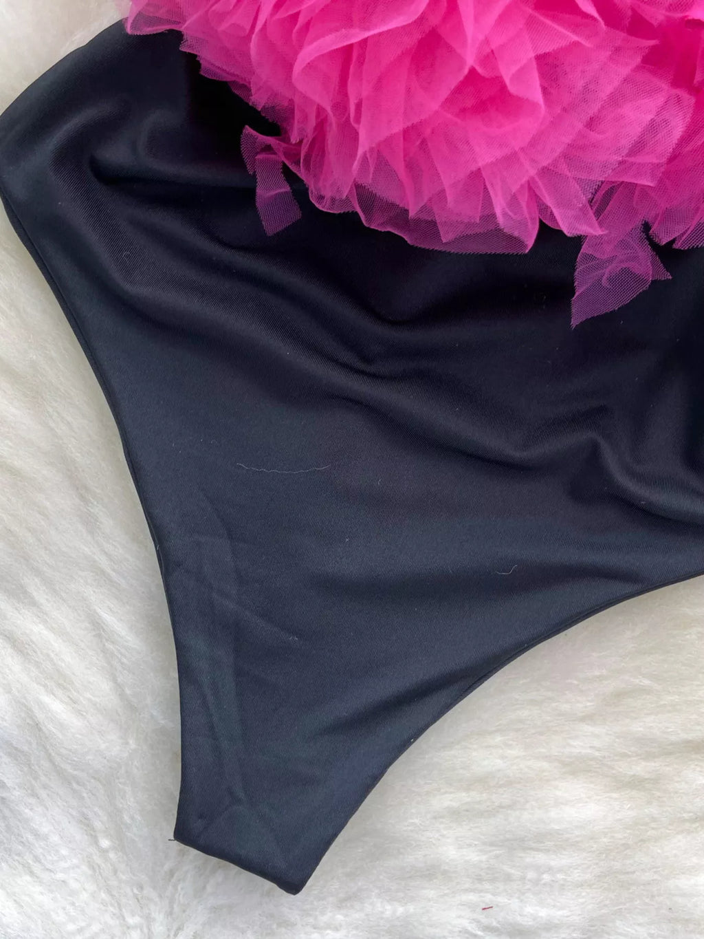 Ruffle Trim Bodysuit — view 14