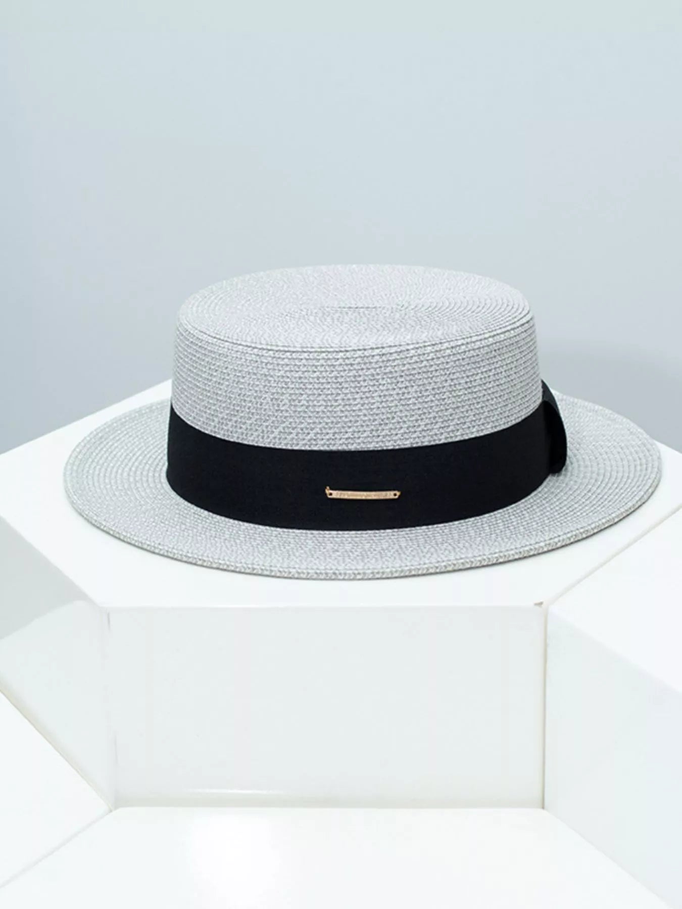 Boater Hat with Ribbon — view 3