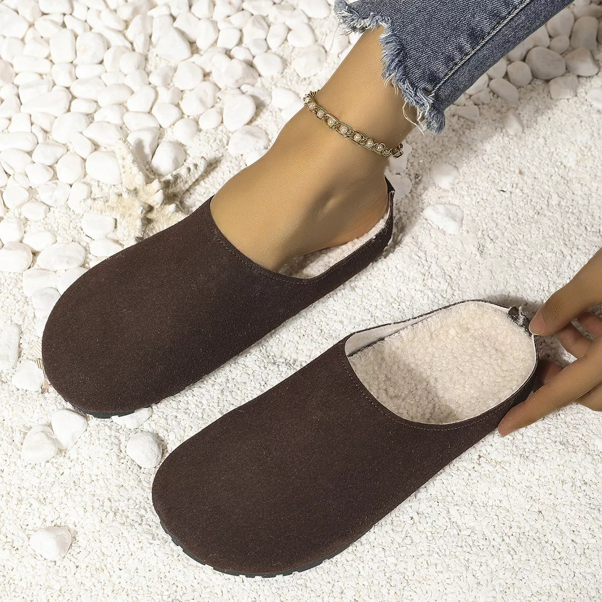 Round Toe Flats Slippers — view 4