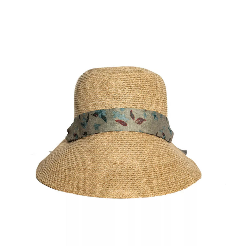 Floral Ribbon Sun Hat — view 7