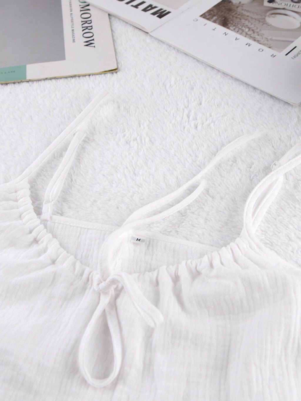 Tie Front Cami & Shorts Set — view 5