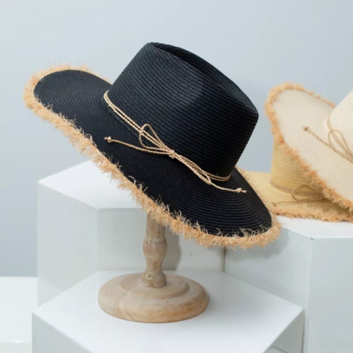 Frayed Brim Hat — view 2