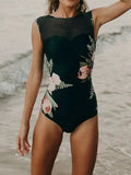 Cutout Printed One-Piece
