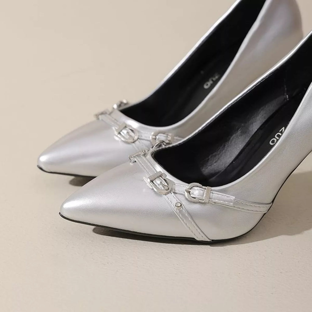 Point Toe High Heels Pumps — view 9