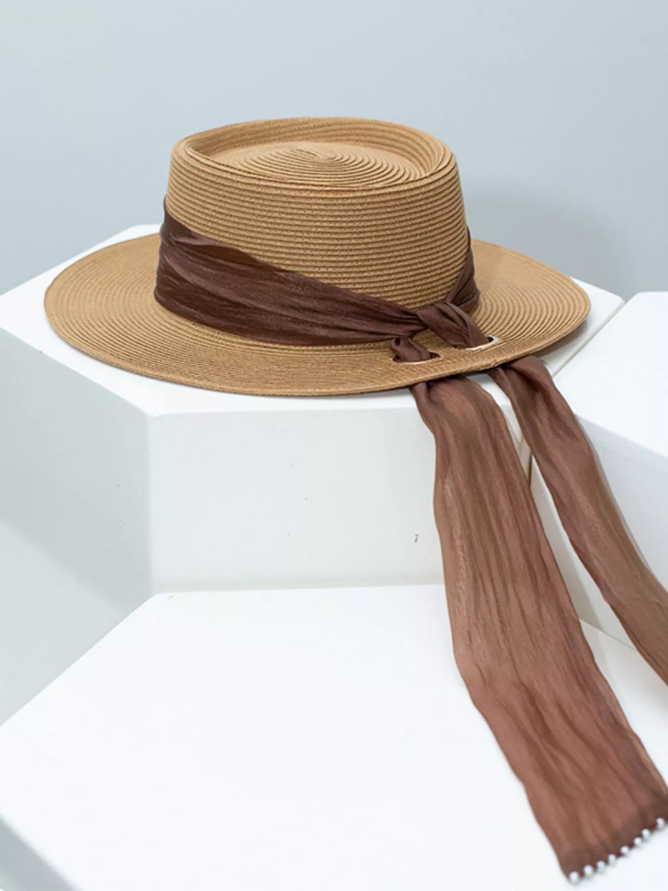 Soft Ribbon Sun Hat — view 4