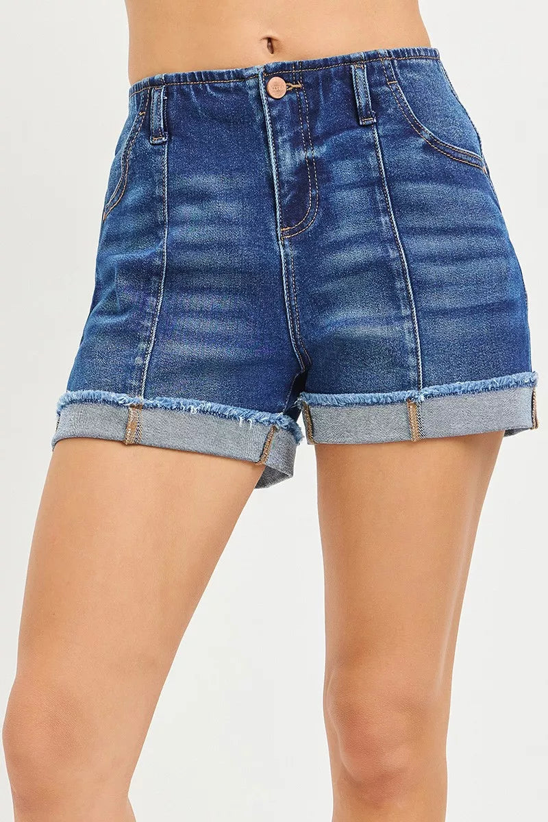 RISEN Slouchy Cuffed Shorts
