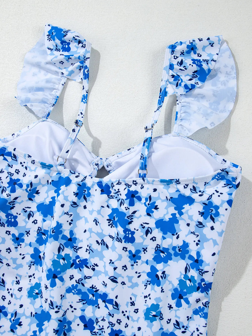 Floral Hollow Out One-Piece — view 10