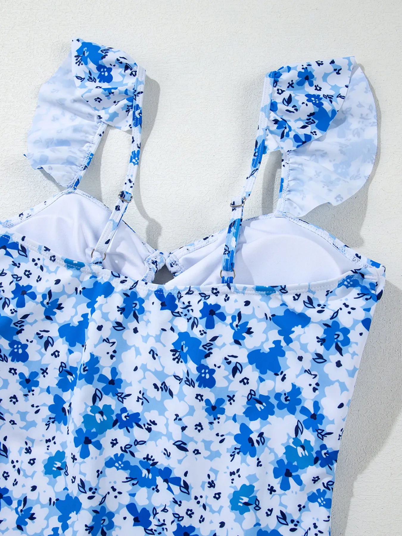 Floral Hollow Out One-Piece — view 10