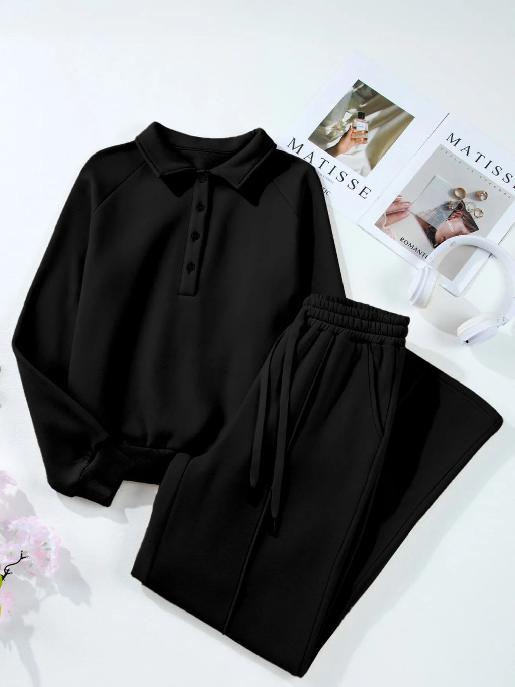 Collared Sweatshirt Set — view 27