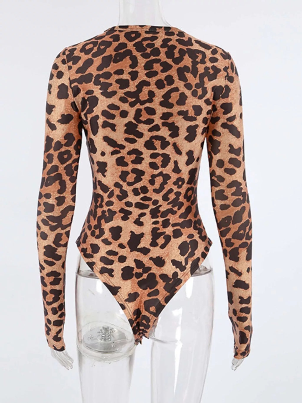 Leopard Long Sleeve Bodysuit — view 7