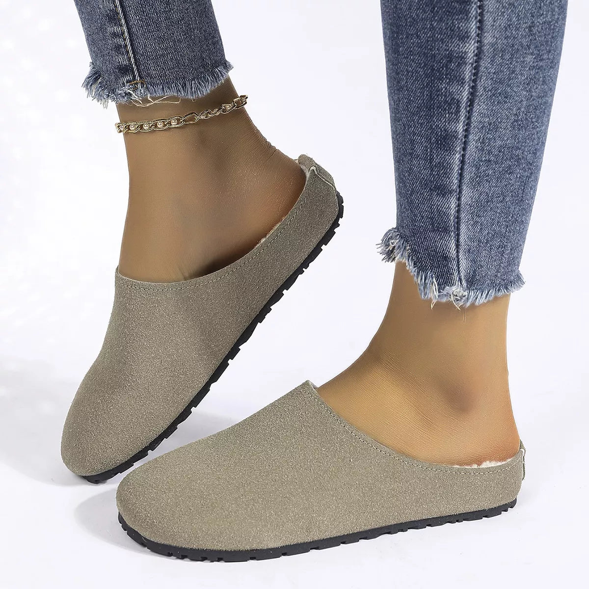 Round Toe Flats Slippers — view 8